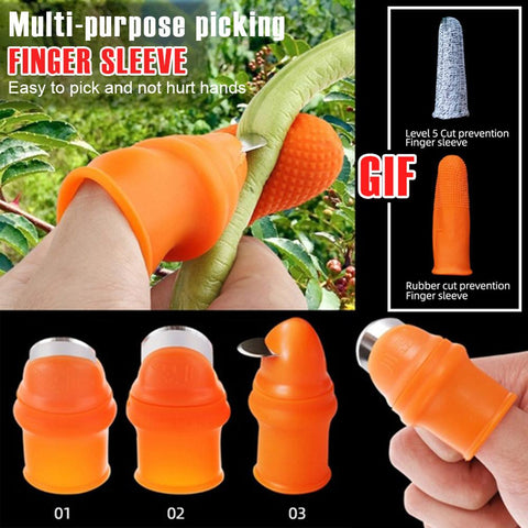 Silicone Thumb Knife with Finger Protectors