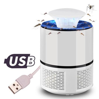 Ultrasonic USB  Mosquito and bug trap  Lamp with LED light