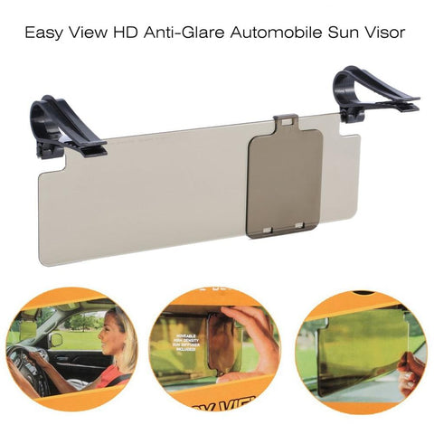 Car Sun Visor and anti-glare for day and night driving
