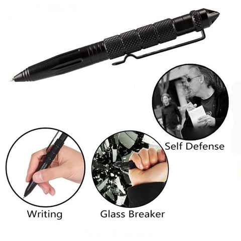 Tactical Self Defense Glass Breaker Survival Tool Pen